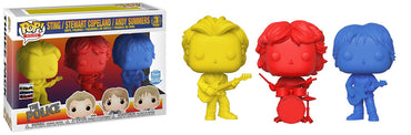 Sting, Stewart Copeland & Andy Summers (The Police) 3-pk - Funko Shop Exclusive (Online Order Only)