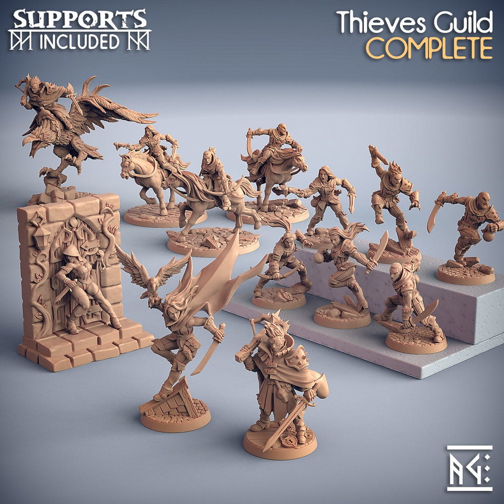 3D Printed Artisan Guild Adriana Thief Pinup Thieves Guild 28mm 32mm (Online Only)