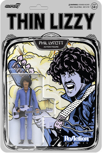 Super7 - Thin Lizzy: Phil Lynott- ReAction Figures Wv2 - Jailbreak (Action Figure) [Action Figure] (ONLINE ORDER ONLY)