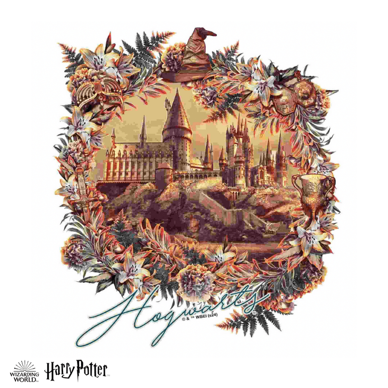 Harry Potter - Hogwarts Castle - Utilitarian Romance Wooden Jigsaw Puzzle (Online Order Only)