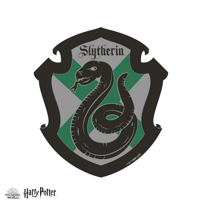 Harry Potter - Slytherin Crest - House Prides Wooden Jigsaw Puzzle (Online Order Only)