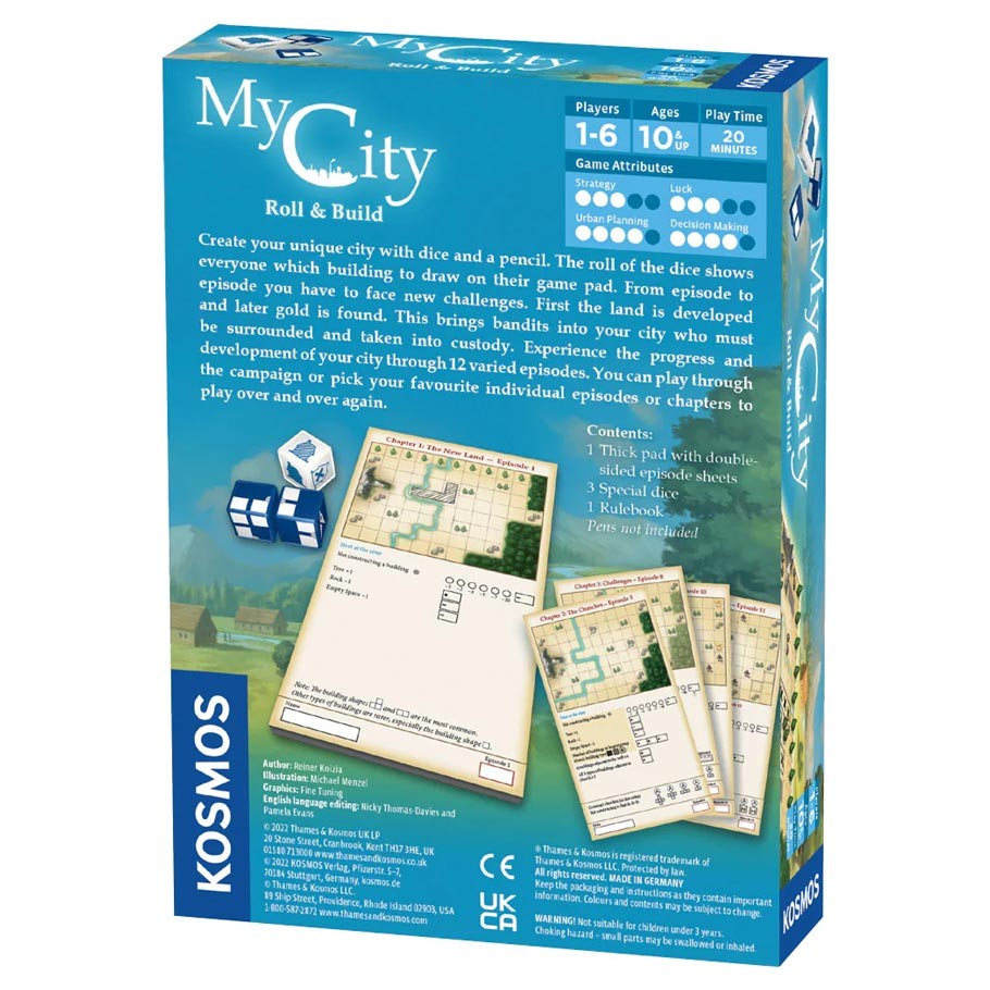 My City: Roll & Build (ONLINE ORDER ONLY)
