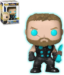 Funko Pop Marvel Avengers Infinity War Thor 286 GLOWS IN THE DARK - SF LIMITED EDITION (ONLINE ORDER ONLY)