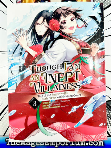Though I Am An Inept Villainess Tale of the Butterfly-Rat Body Swap in the Maiden Court Vol 3 Manga (Online Order Only)