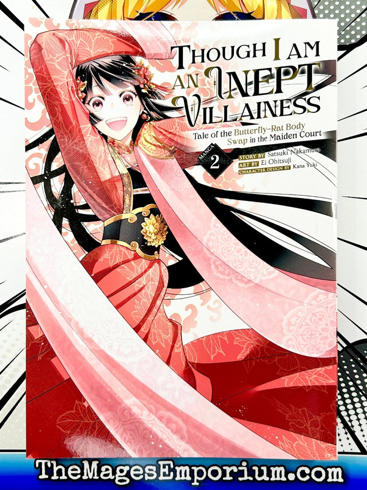 Though I Am An Inept Villainess Tale of the Butterfly-Rat Body Swap in tyhe Maiden Court Vol 2 Manga (Online Order Only)