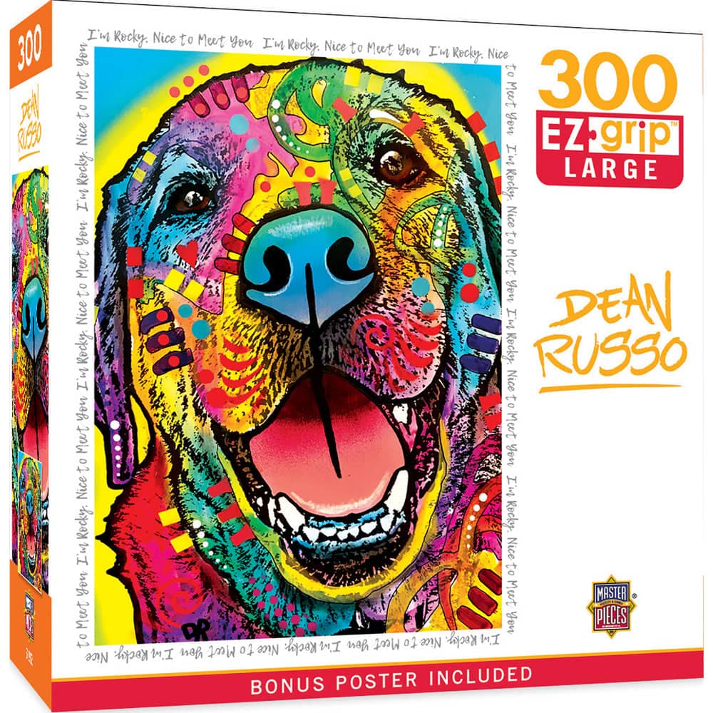 Dean Russo - I'm Rocky, Nice to Meet You 300 Piece EZ Grip Jigsaw Puzzle