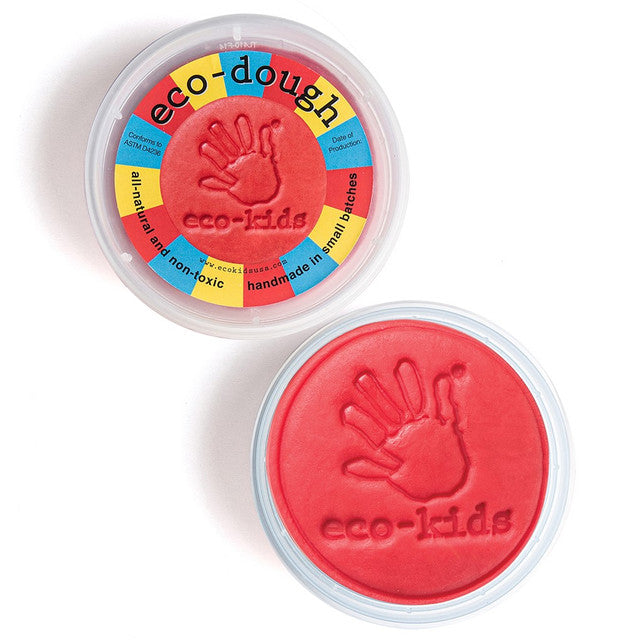 Eco-Dough (Red) – 1/2 lb – Natural – Non‑Toxic (ONLINE ORDER ONLY)