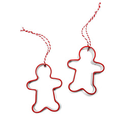 2-Pack Gingerbread Cookie Cutters + Ornament Option (ONLINE ORDER ONLY)