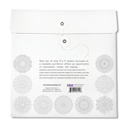 Mandala Coloring Sheets - Deluxe 110lb Paper, Artist Quality (ONLINE ORDER ONLY)