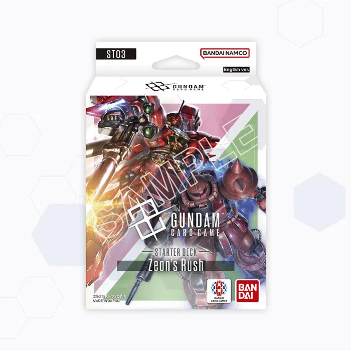 Starter Deck 03: Zeon's Rush (Online Order Only)