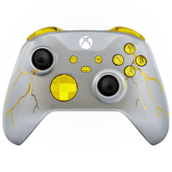GOLD THUNDER XBOX SERIES X CUSTOM MODDED CONTROLLER (Online Order Only)