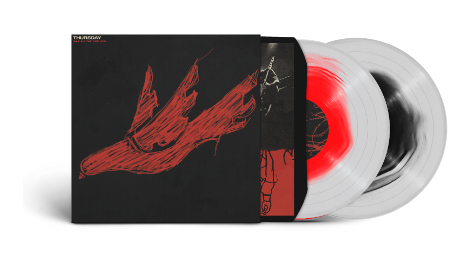 Thursday - War All The Time (Live) (20th Anniversary Edition, Color in Color: Opaque Red in Clear) (2 Lp's) [Vinyl] (ONLINE ORDER ONLY)