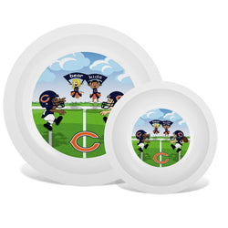 Chicago Bears - Baby Plate & Bowl Set (ONLINE ORDER ONLY)