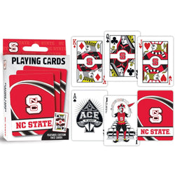 NC State Wolfpack Playing Cards - 54 Card Deck (ONLINE ORDER ONLY)