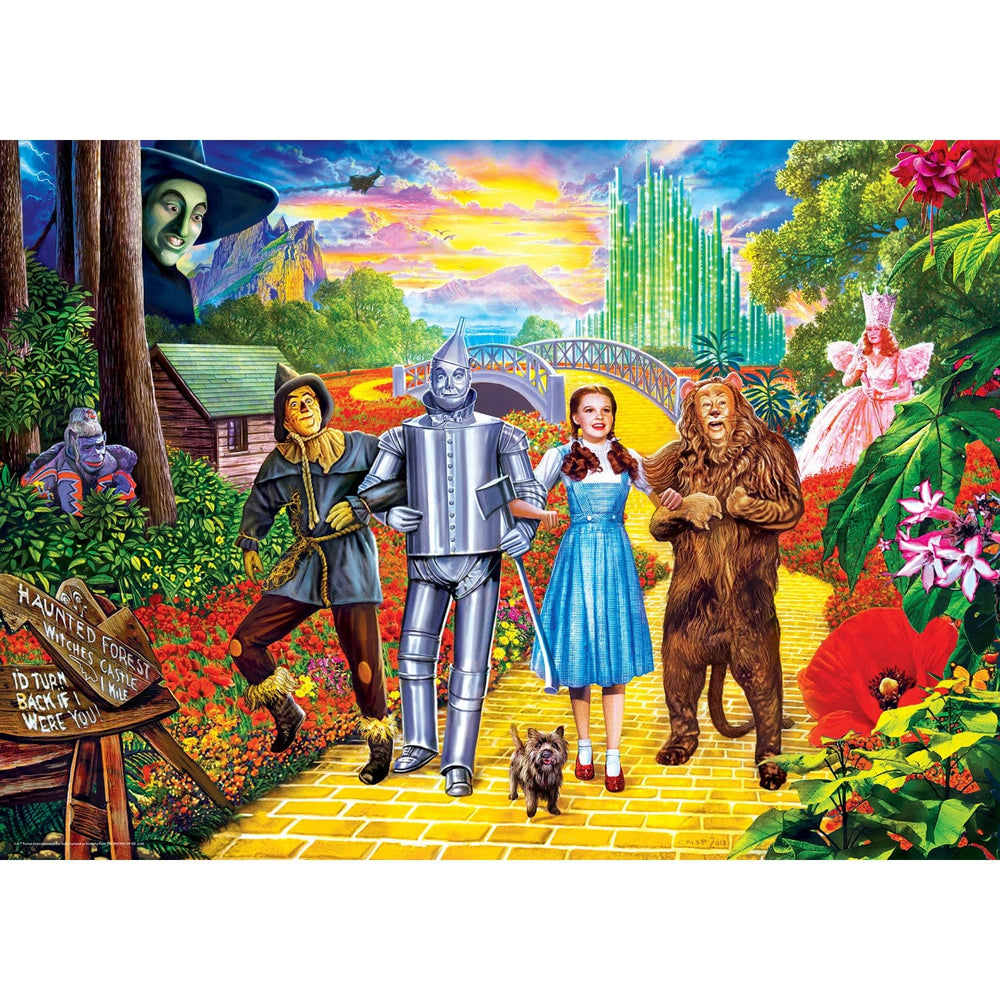 The Wizard of Oz - Off to See the Wizard 1000 Piece Jigsaw Puzzle (ONLINE ORDER ONLY)