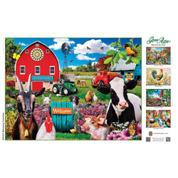 Green Acres - Welcoming Committee 300 Piece EZ Grip Jigsaw Puzzle