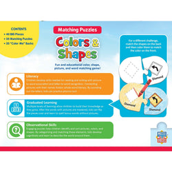 Colors & Shapes - Educational Matching Jigsaw Puzzles (ONLINE ORDER ONLY)