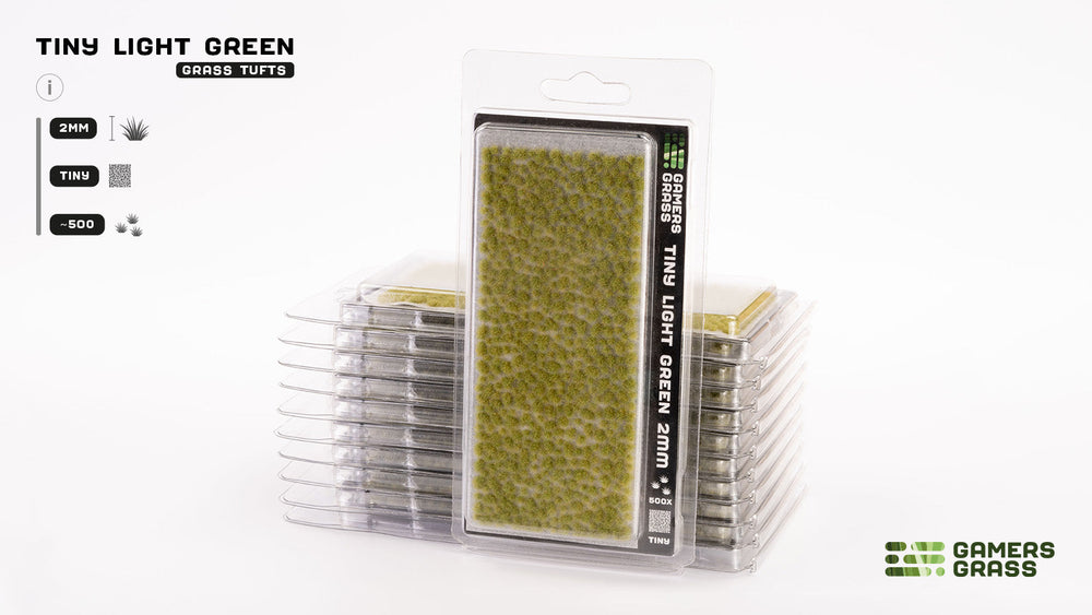 Gamers Grass | Tiny Tufts | Light Green (ONLINE ORDER ONLY)