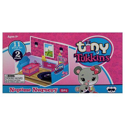 Tiny Tukkins - Mouse Nap-time Nursery Set (Online Order Only)