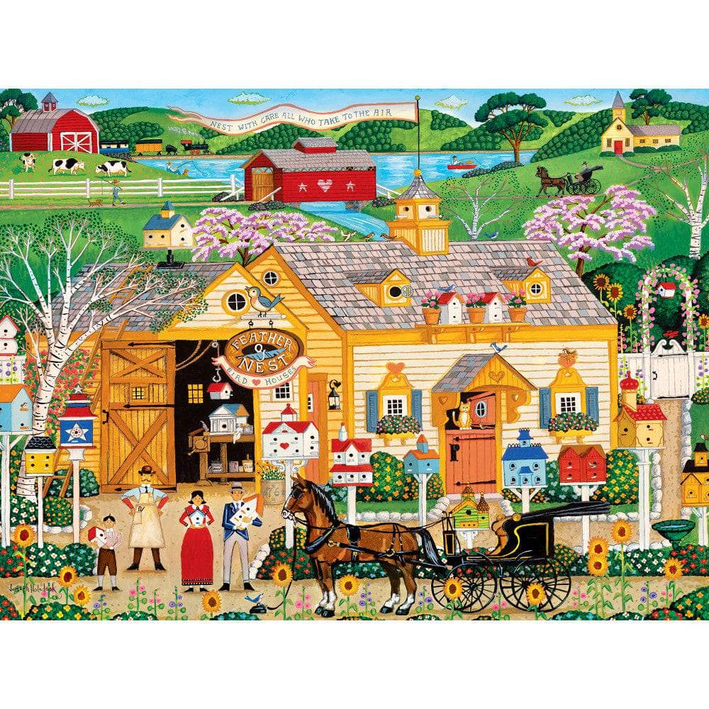 Town & Country - Feather & Nest 300 Piece EZ Grip Jigsaw Puzzle
