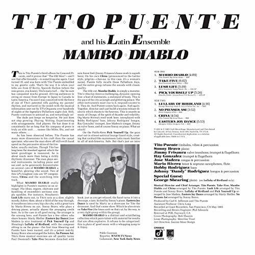 Tito Puente - Mambo Diablo [LP] [Vinyl] (ONLINE ORDER ONLY)