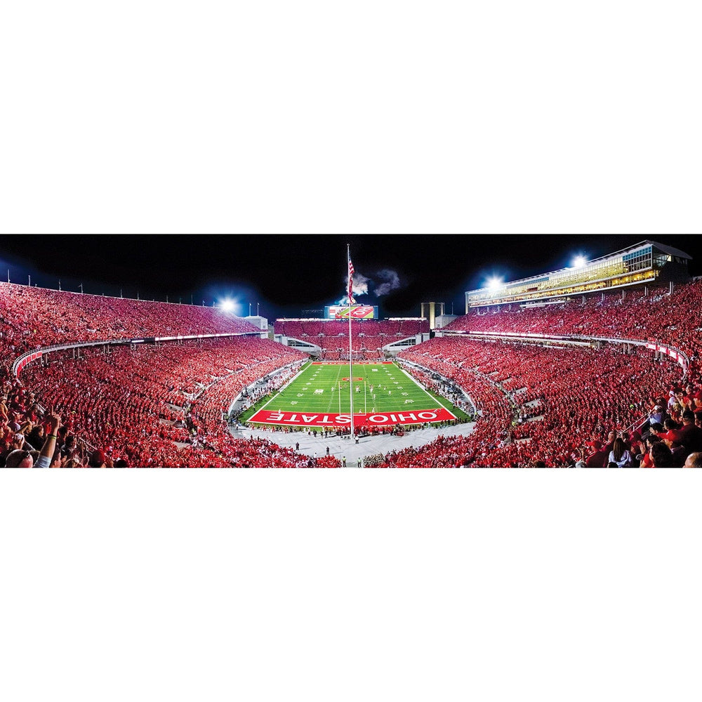 Ohio State Buckeyes - 1000 Piece Panoramic Jigsaw Puzzle - End View (ONLINE ORDER ONLY)