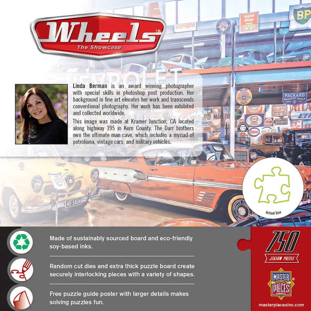 Wheels - The Showcase 750 Piece Jigsaw Puzzle