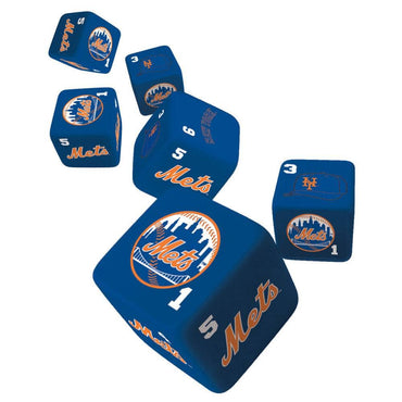 New York Mets Dice Set - 19mm (ONLINE ORDER ONLY)