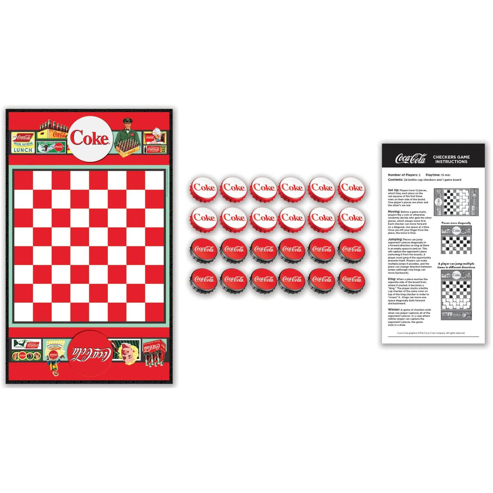 Coca-Cola Checkers Board Game (ONLINE ORDER ONLY)