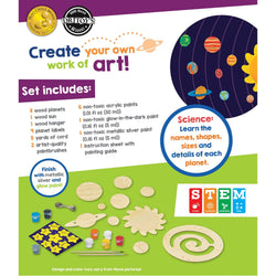 Solar System Mobile Wood Craft & Paint Kit (ONLINE ORDER ONLY)