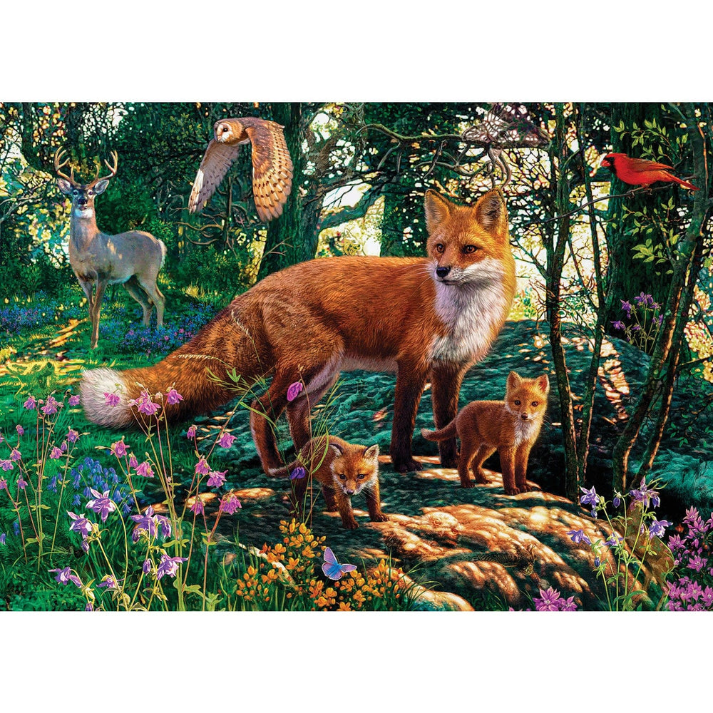 Hidden Images - The Woodlands 500 Piece Jigsaw Puzzle (ONLINE ORDER ONLY)