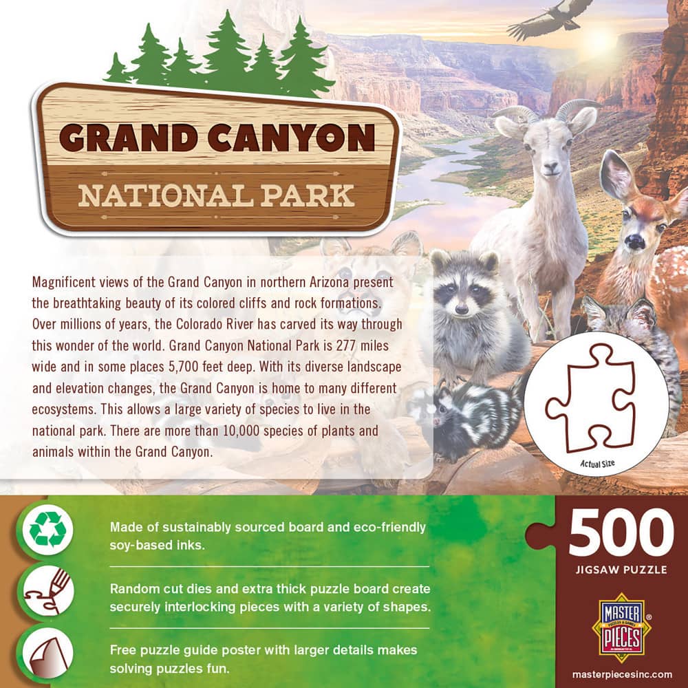 Grand Canyon National Park 500 Piece Jigsaw Puzzle