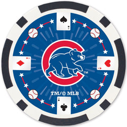 Chicago Cubs 100 Piece Poker Chips (ONLINE ORDER ONLY)