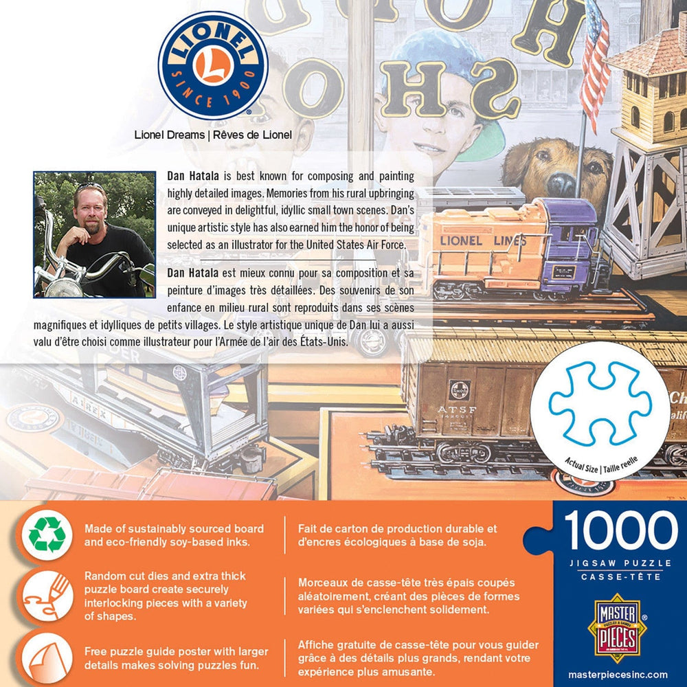Lionel Trains - Lionel Dreams 1000 Piece Jigsaw Puzzle (ONLINE ORDER ONLY)