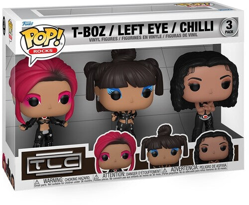 FUNKO POP! Rocks: TLC - Scrubs 3-Pack (Large Item, Action Figure) [Action Figure] (Online Order Only) (ONLINE ORDER ONLY)