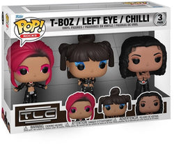FUNKO POP! Rocks: TLC - Scrubs 3-Pack (Large Item, Action Figure) [Action Figure] (Online Order Only) (ONLINE ORDER ONLY)