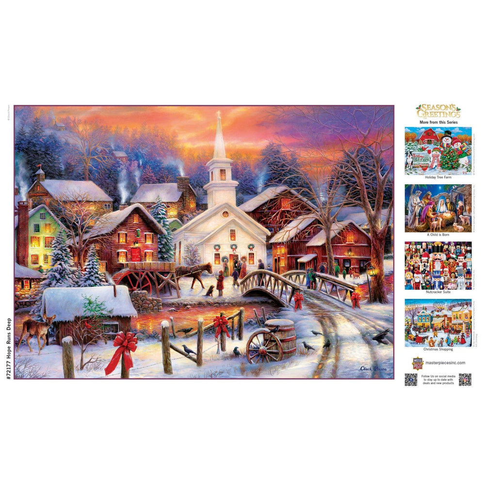 Season's Greetings - Hope Runs Deep 1000 Piece Jigsaw Puzzle (ONLINE ORDER ONLY)