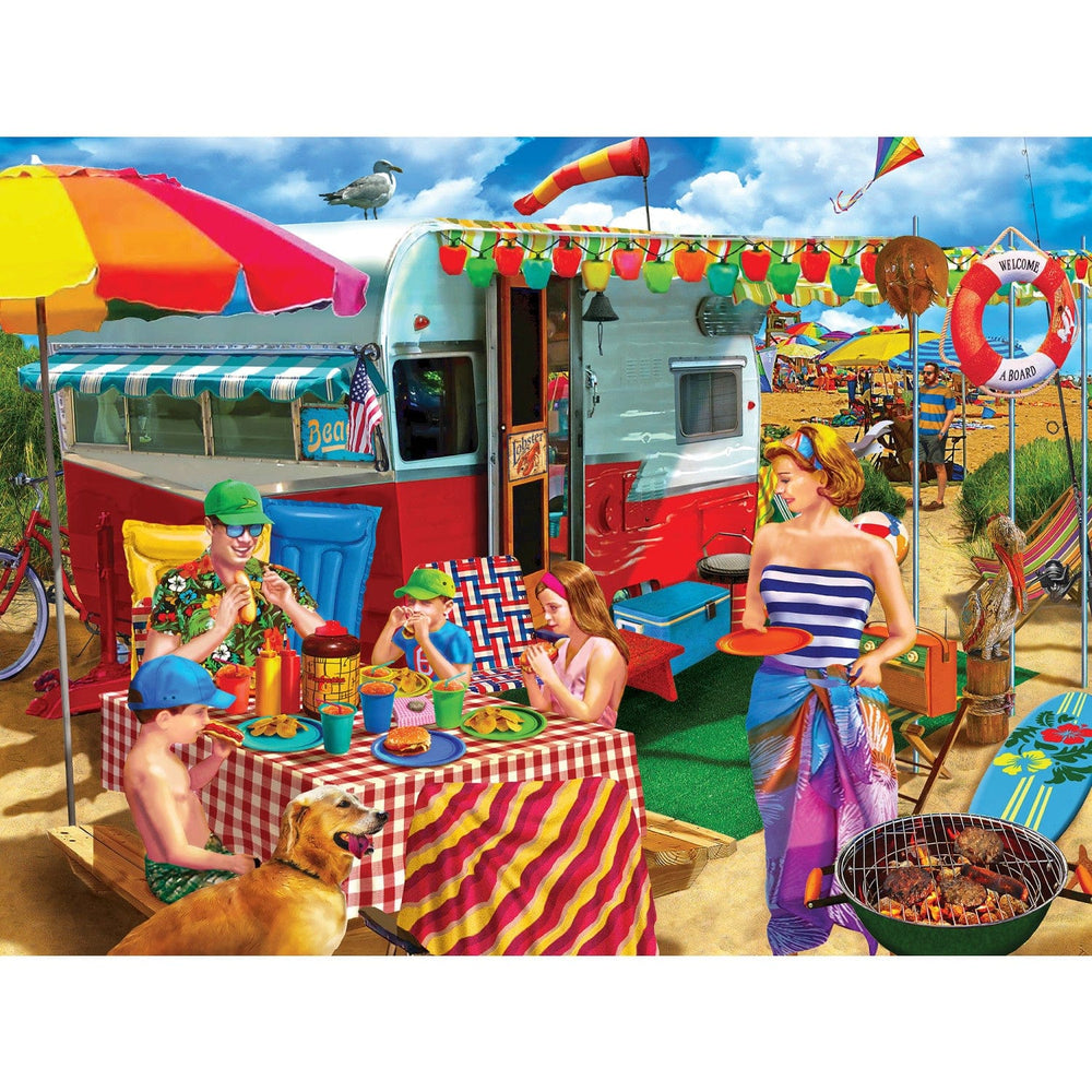 Campside - Trip to the Coast 300 Piece EZ Grip Jigsaw Puzzle (ONLINE ORDER ONLY)