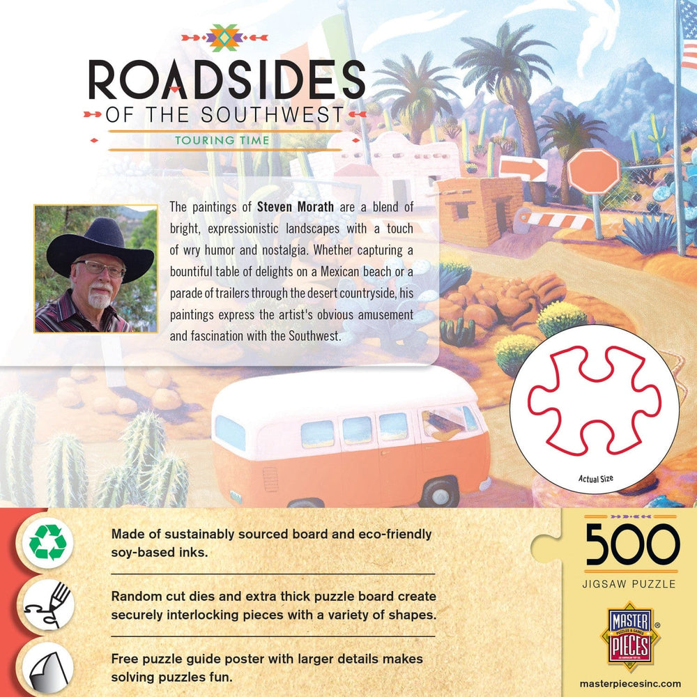 Roadsides of the Southwest - Touring Time 500 Piece Jigsaw Puzzle (ONLINE ORDER ONLY)
