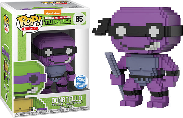 Donatello (8-Bit Neon, Teenage Mutant Ninja Turtles) 05 - Funko Shop Exclusive (Online Order Only)