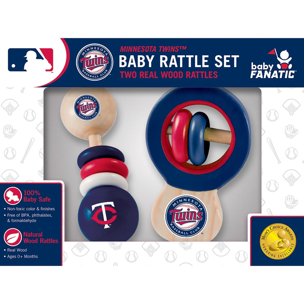Minnesota Twins - Baby Rattles 2-Pack (ONLINE ORDER ONLY)