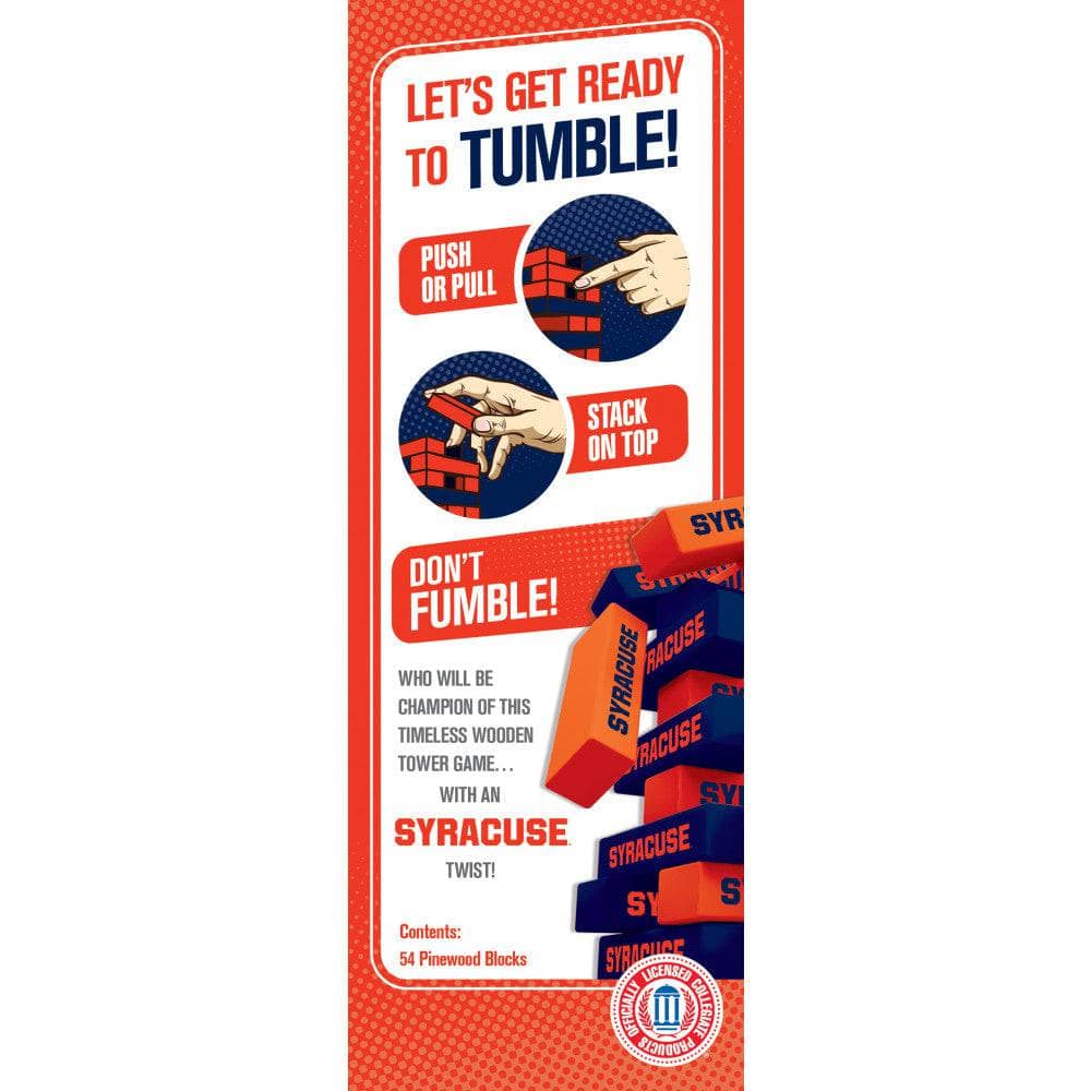 Syracuse Orange Tumble Tower (ONLINE ORDER ONLY)
