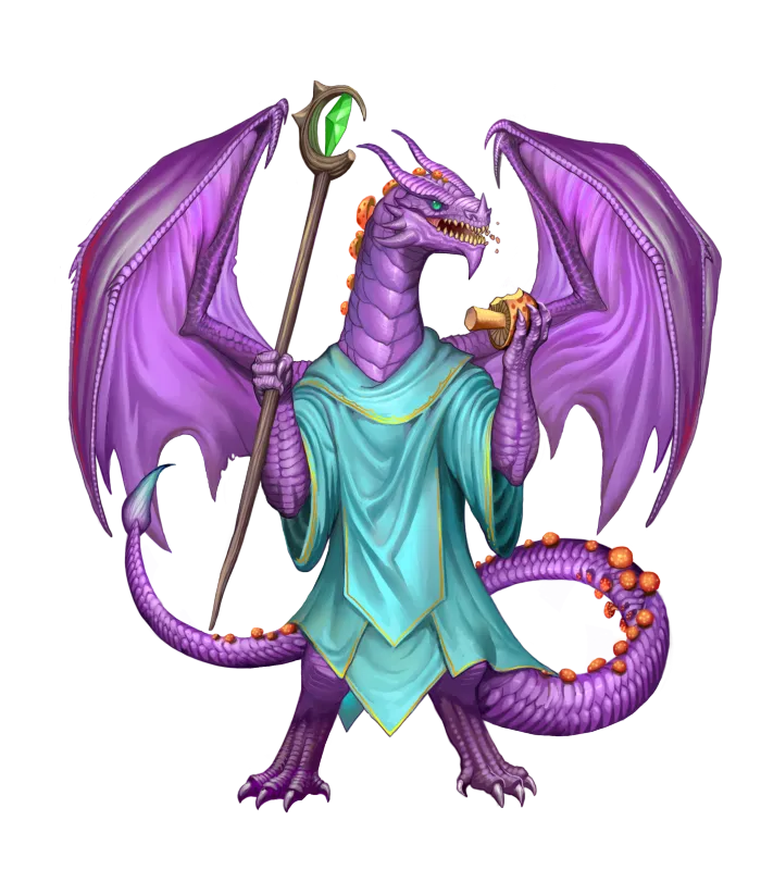 Battlezoo Dragons: Leshy Dragons for Foundry VTT (Online Order Only)