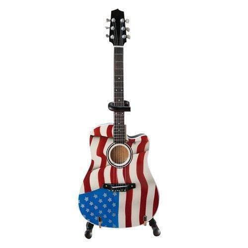 Toby Keith Signature USA Flag Acoustic Miniature Guitar Replica (Online Order Only)