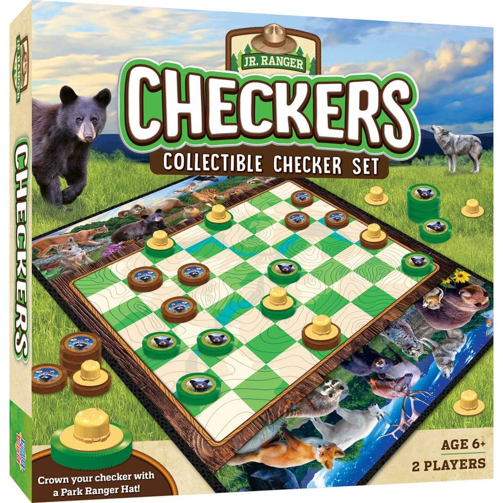 Jr. Ranger Checkers Board Game