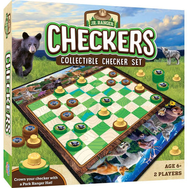Jr. Ranger Checkers Board Game