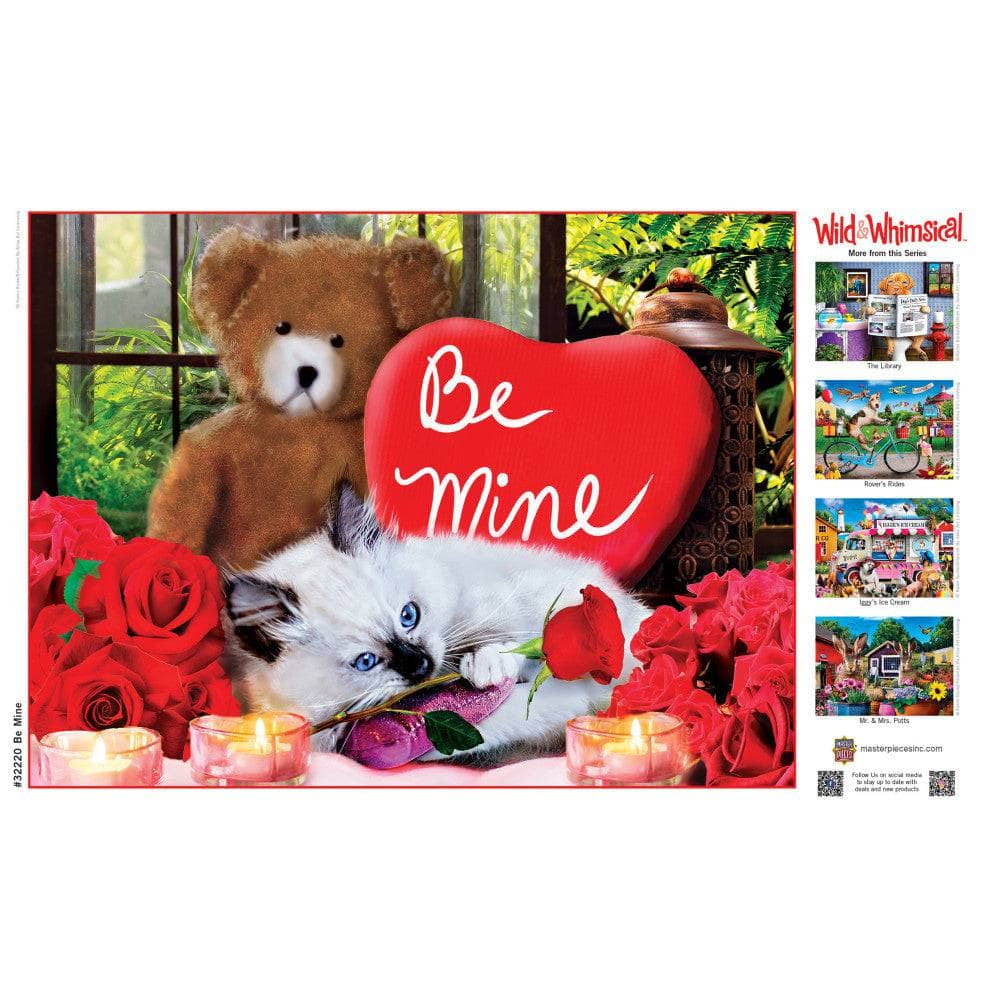 Wild & Whimsical - Be Mine 300 Piece EZ Grip Jigsaw Puzzle (ONLINE ORDER ONLY)
