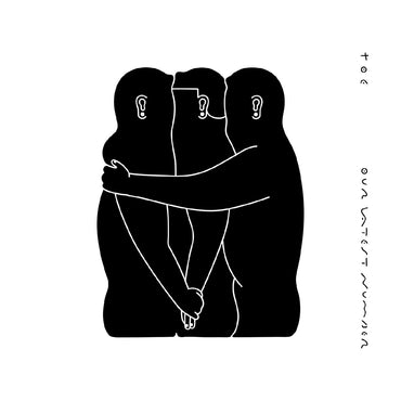toe - Our Latest Number (BLACK & WHITE HALF-AND-HALF VINYL) [Vinyl] (ONLINE ORDER ONLY)