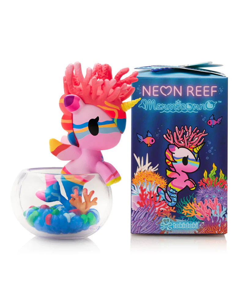 tokidoki Neon Reef Mermicorno Blind Box (1 Blind Box) (ONLINE ORDER ONLY)