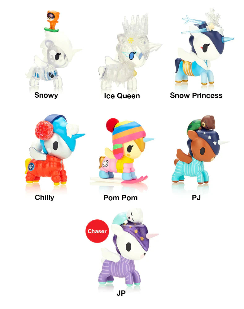 Tokidoki Winter Wonderland Unicorno Blind Box (1 Blind Box) (ONLINE ORDER ONLY)